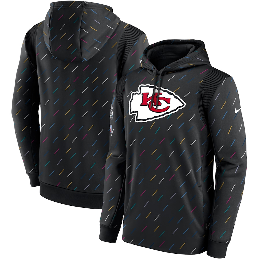 Women NFL Kansas City Chiefs 2025 Nike black hoodie